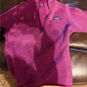 Patagonia Magenta Fleece Pullover